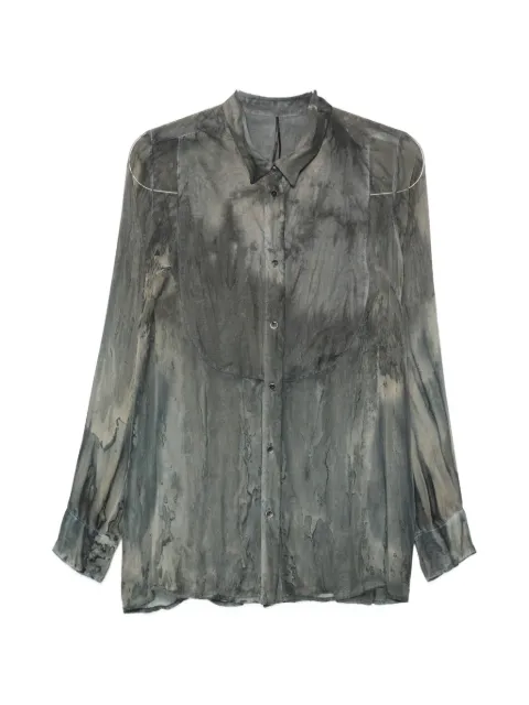 Masnada tie-dye effect shirt