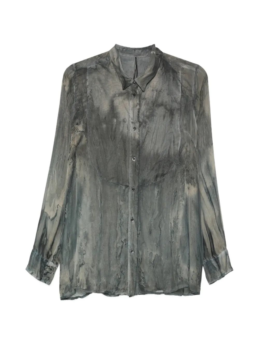 Masnada tie-dye effect shirt