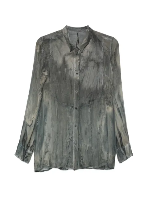 Masnada tie-dye effect shirt