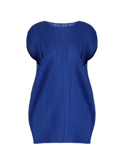 Pleats Please Issey Miyake July pleated mini dress
