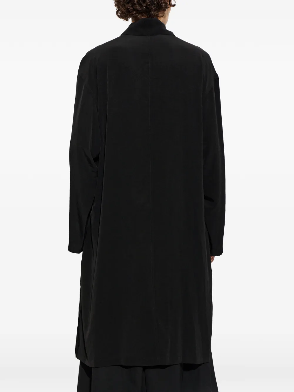Yohji Yamamoto Button-down overhemd Zwart