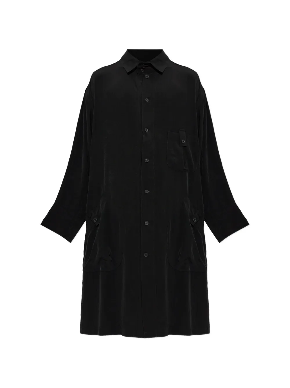 Yohji Yamamoto Camicia oversize - Nero