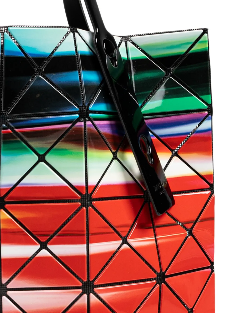 Bao Issey Miyake Warp shopper met geometrisch vlak Rood