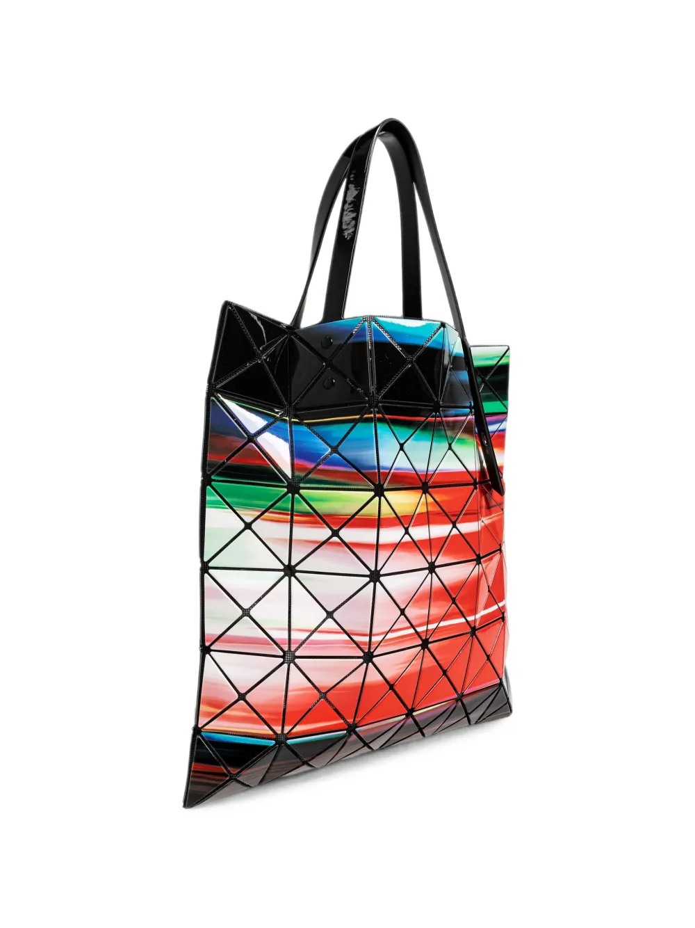 Bao Issey Miyake Warp shopper met geometrisch vlak Rood
