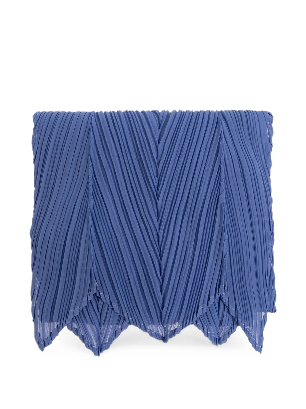Pleats Please Issey Miyake Monthly July scarf - Blau