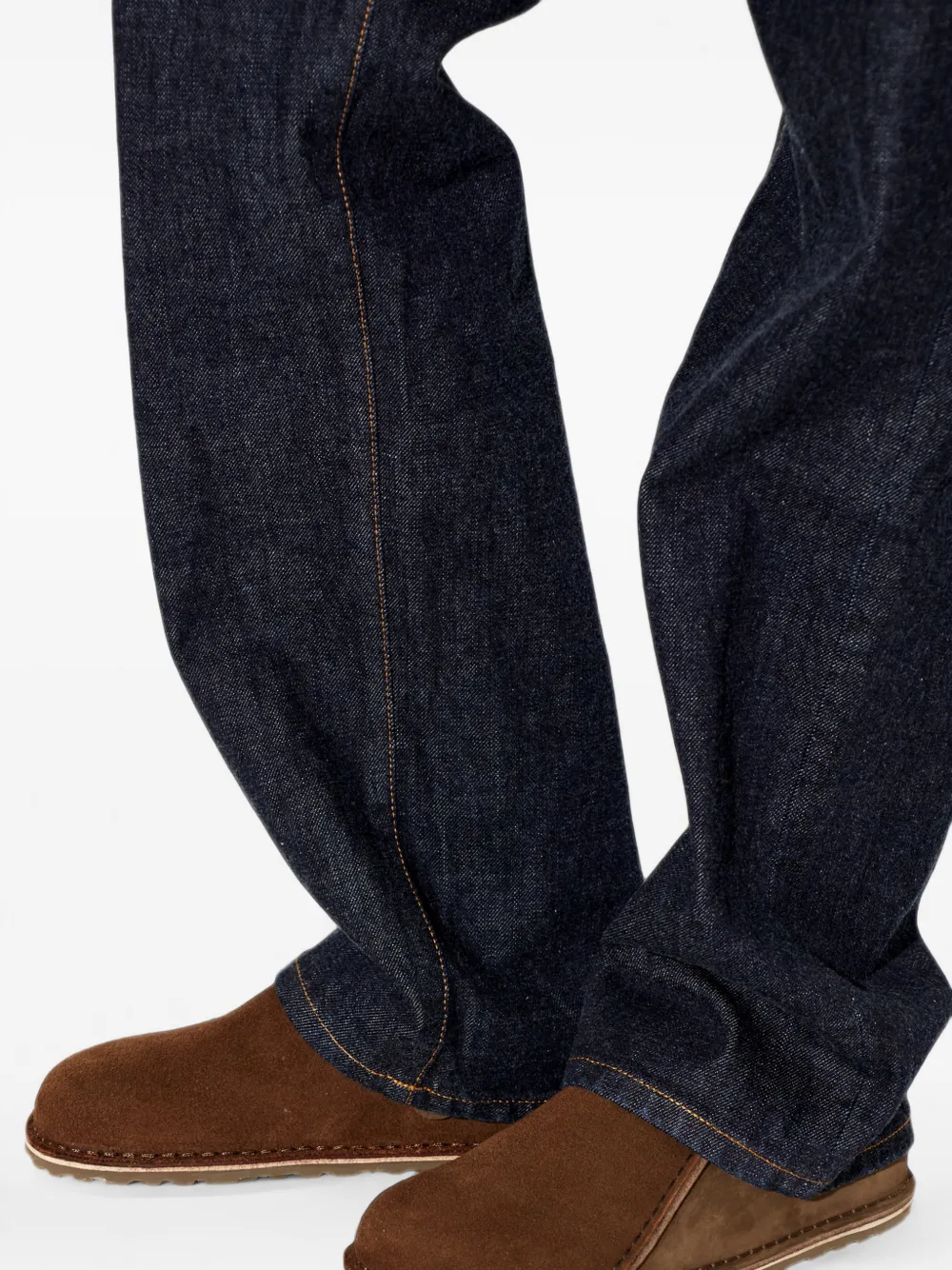 Birkenstock Lutry Premium Split mules Bruin