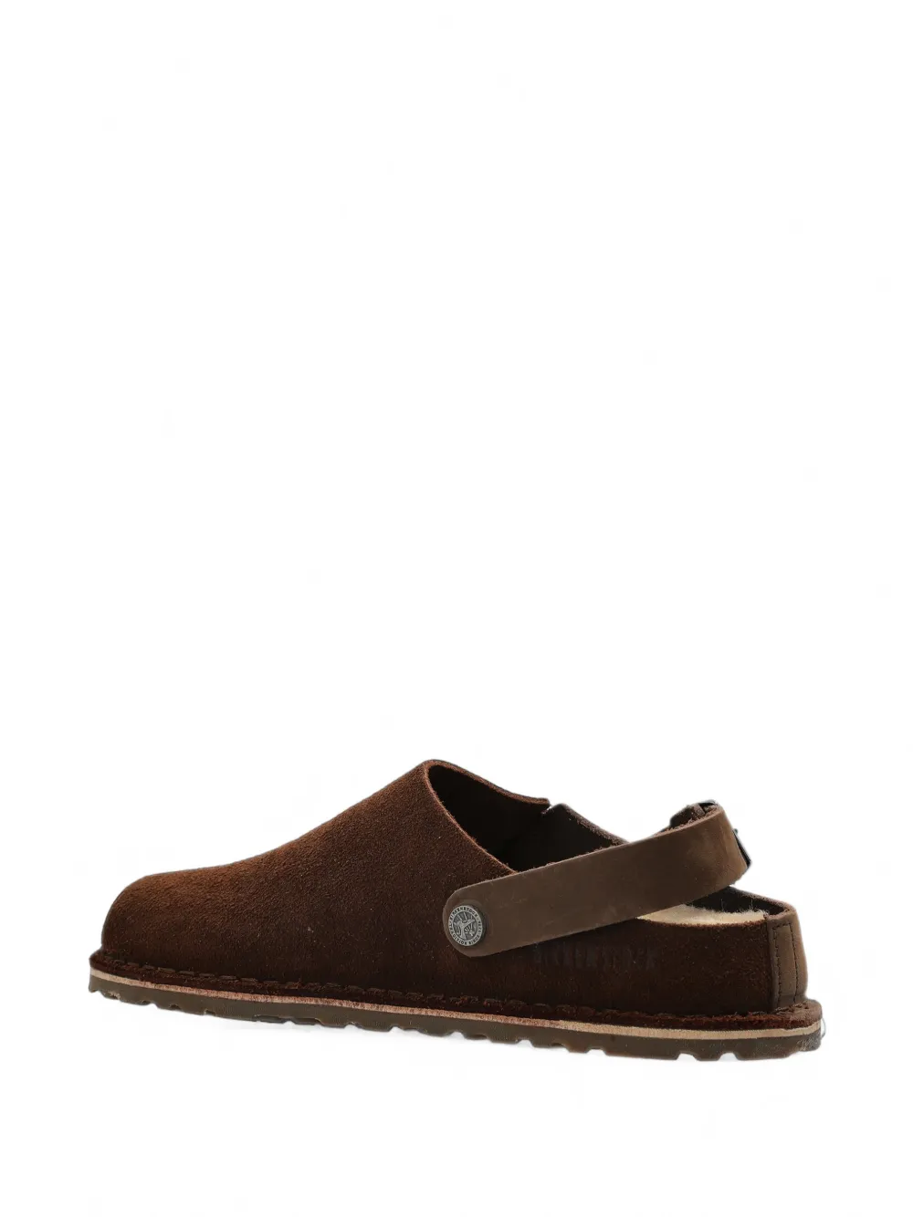 Birkenstock Lutry Premium Split mules Bruin