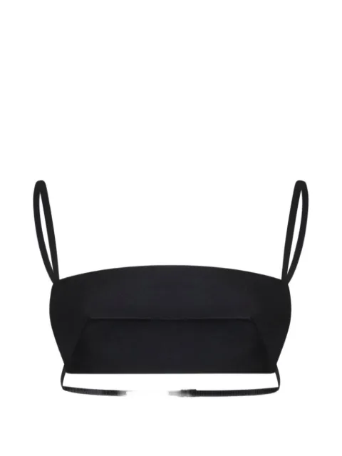 Jil Sander silk faille top