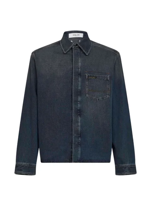 Golden Goose star-detail denim shirt