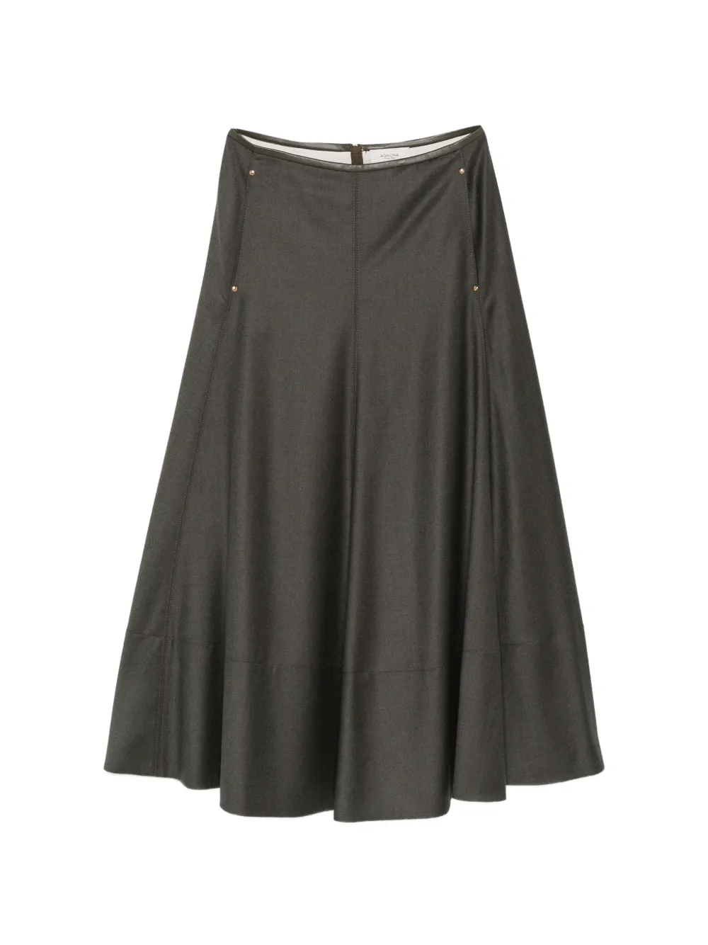 Agnona high-waisted A-line skirt