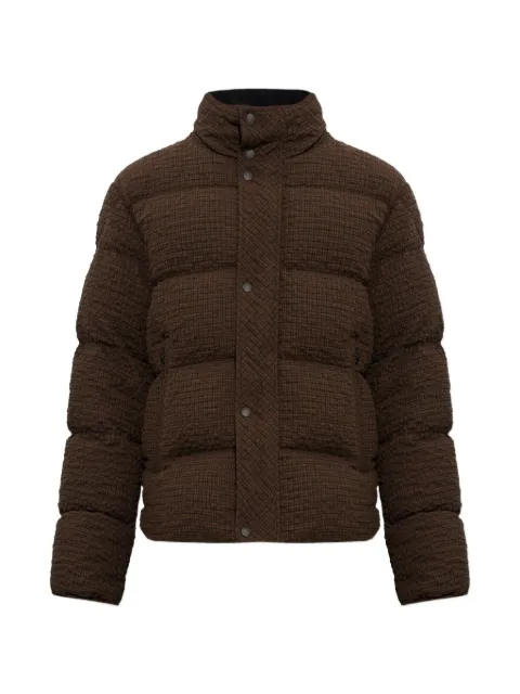 Moncler Oronte check-pattern jacket