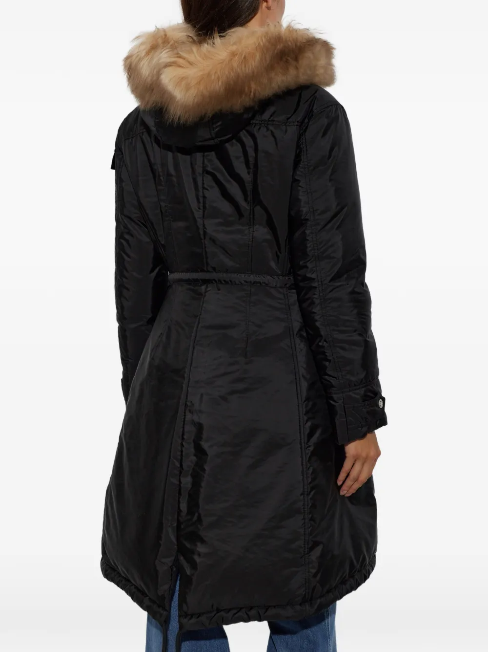 Moncler Moustique hooded parka Zwart
