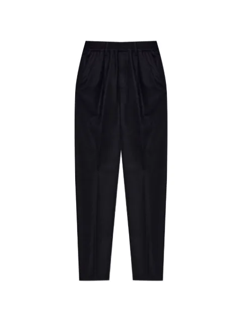 Eleventy elasticated-waistband pleated trousers