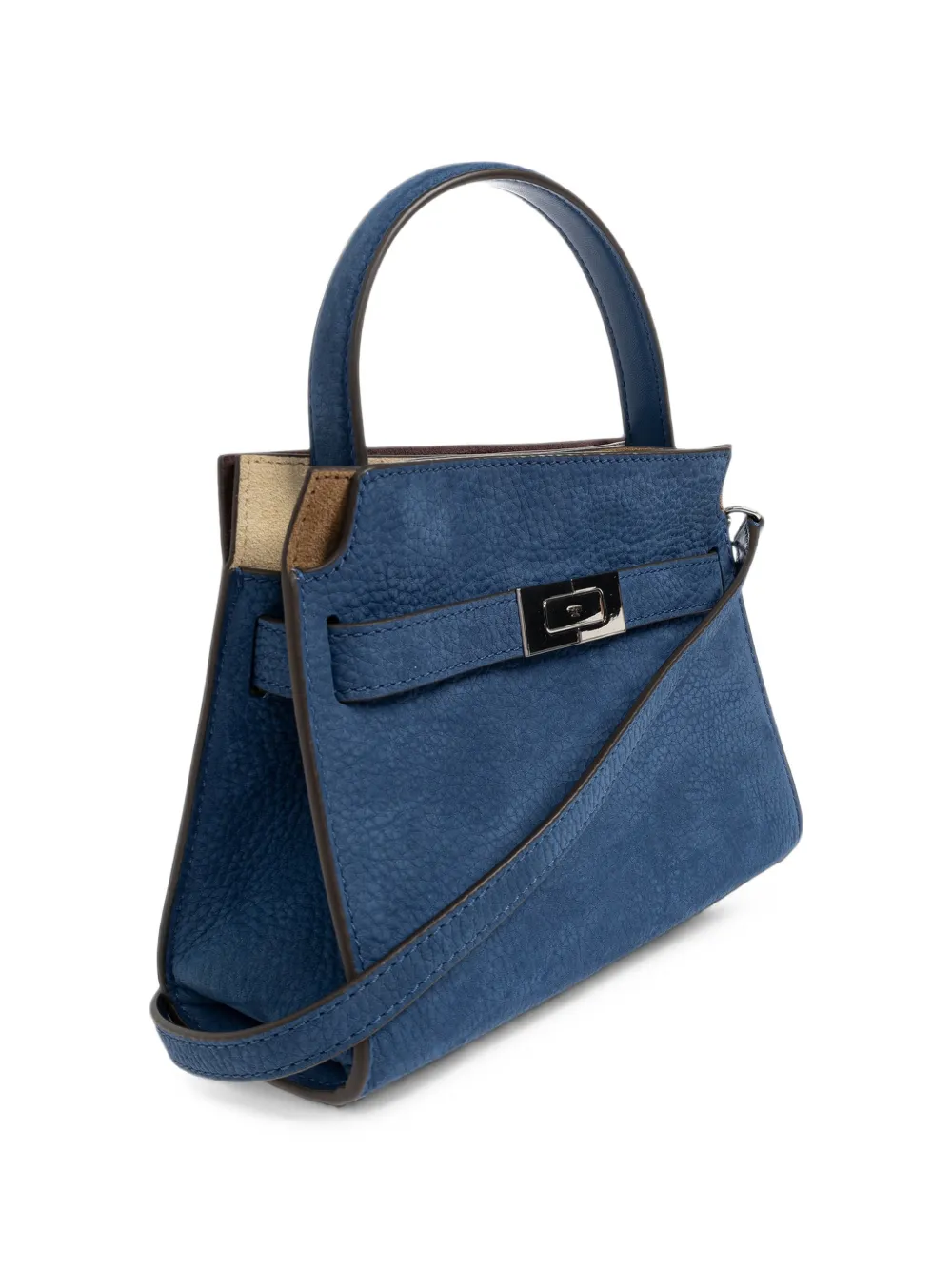 Tory Burch Kleine Lee Radziwill nubuck shopper Blauw