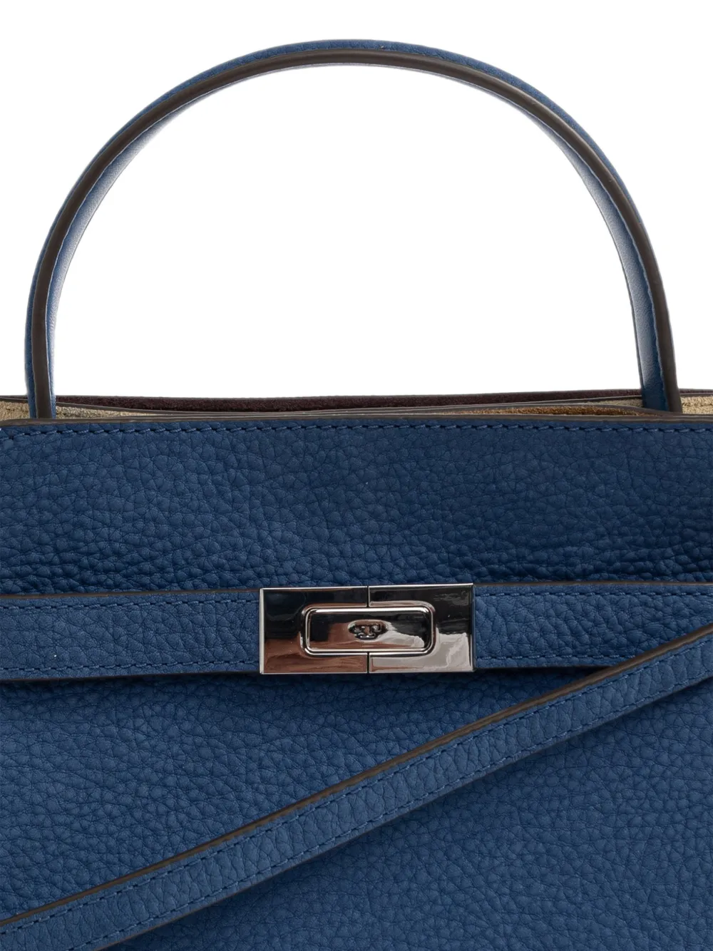 Tory Burch Kleine Lee Radziwill nubuck shopper Blauw