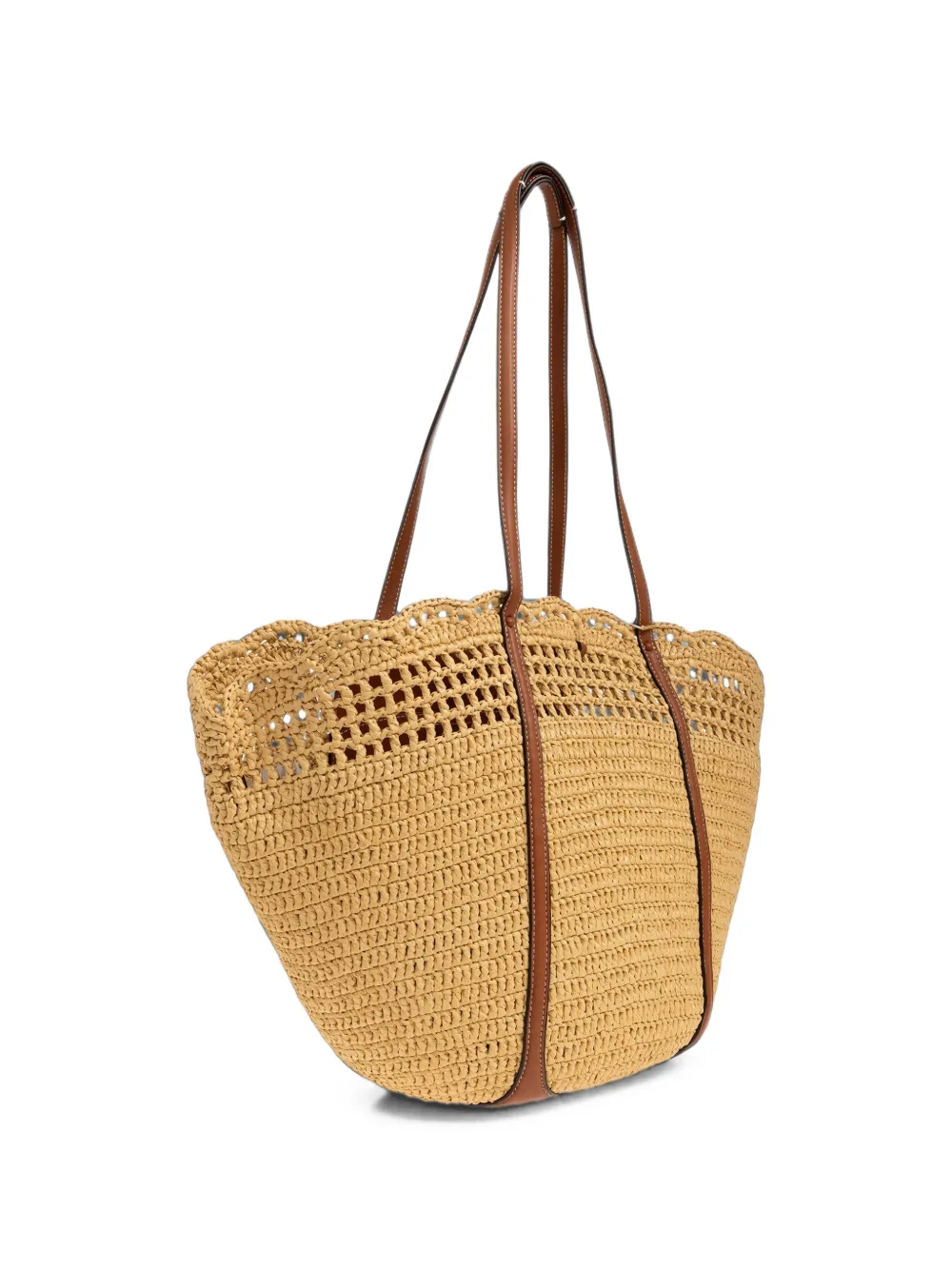 Ulla Johnson Marina raffia shopper Beige