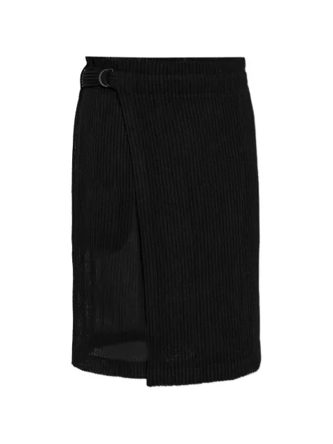 Homme Plissé Issey Miyake pleated wrap skirt