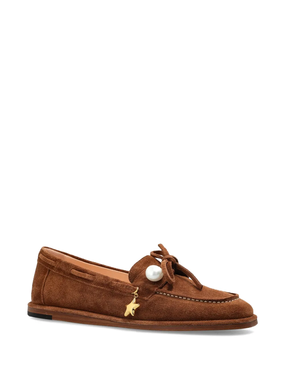 AGL Charmy Charms round-toe loafers Bruin