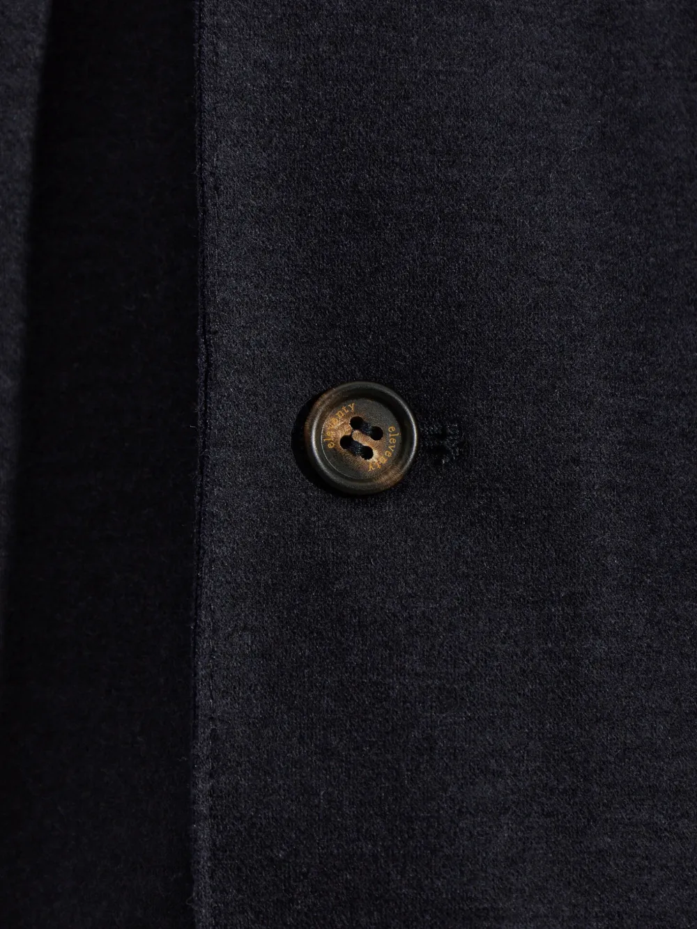 Eleventy Button-up overhemd met zakdetail Blauw