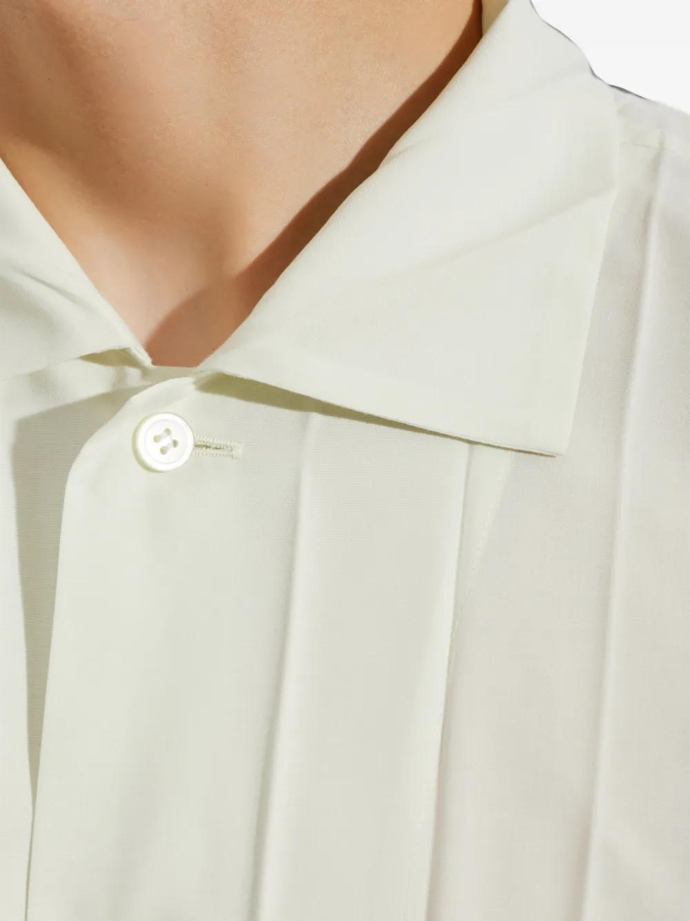 Homme Plissé Issey Miyake Gestreept overhemd Beige