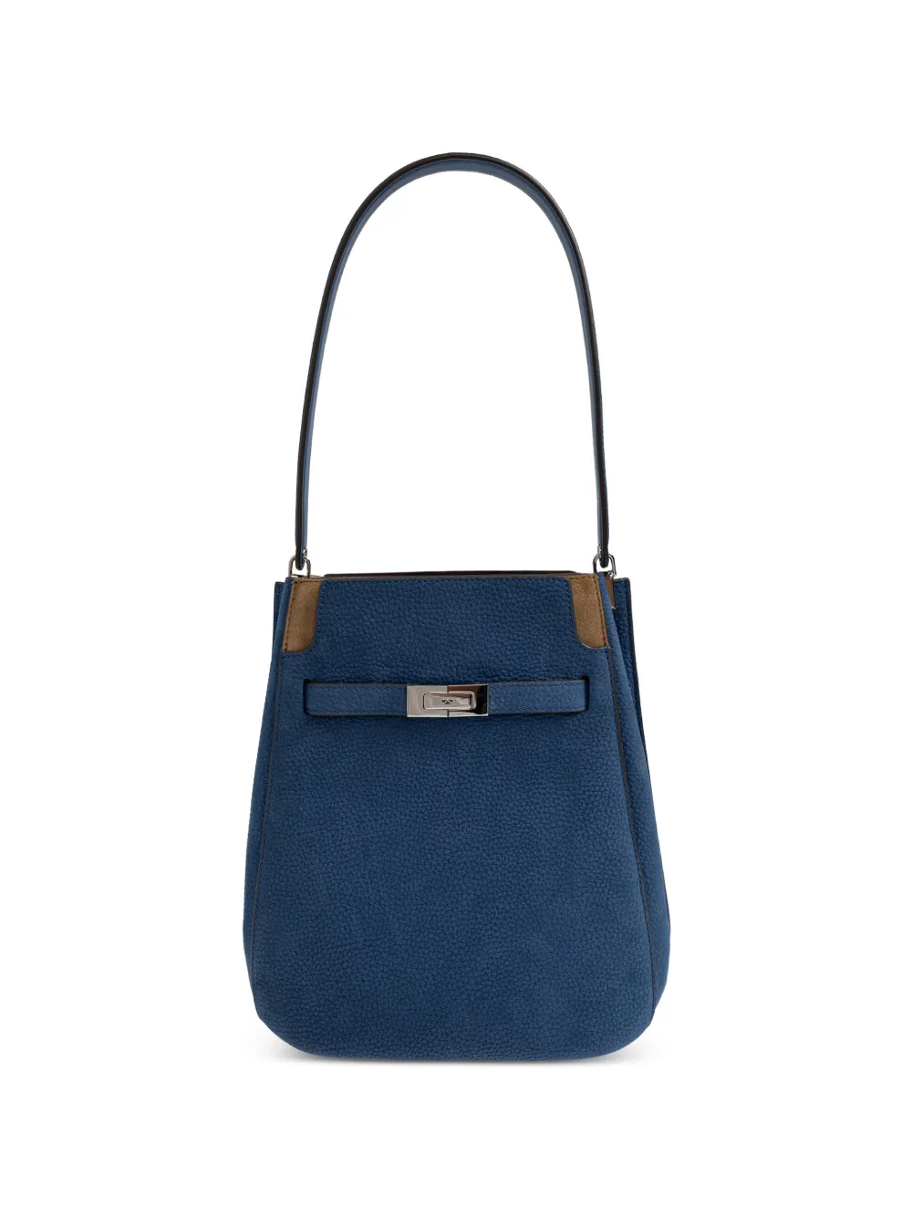 Tory Burch Lee Radziwill nubuck bucket bag - Blu