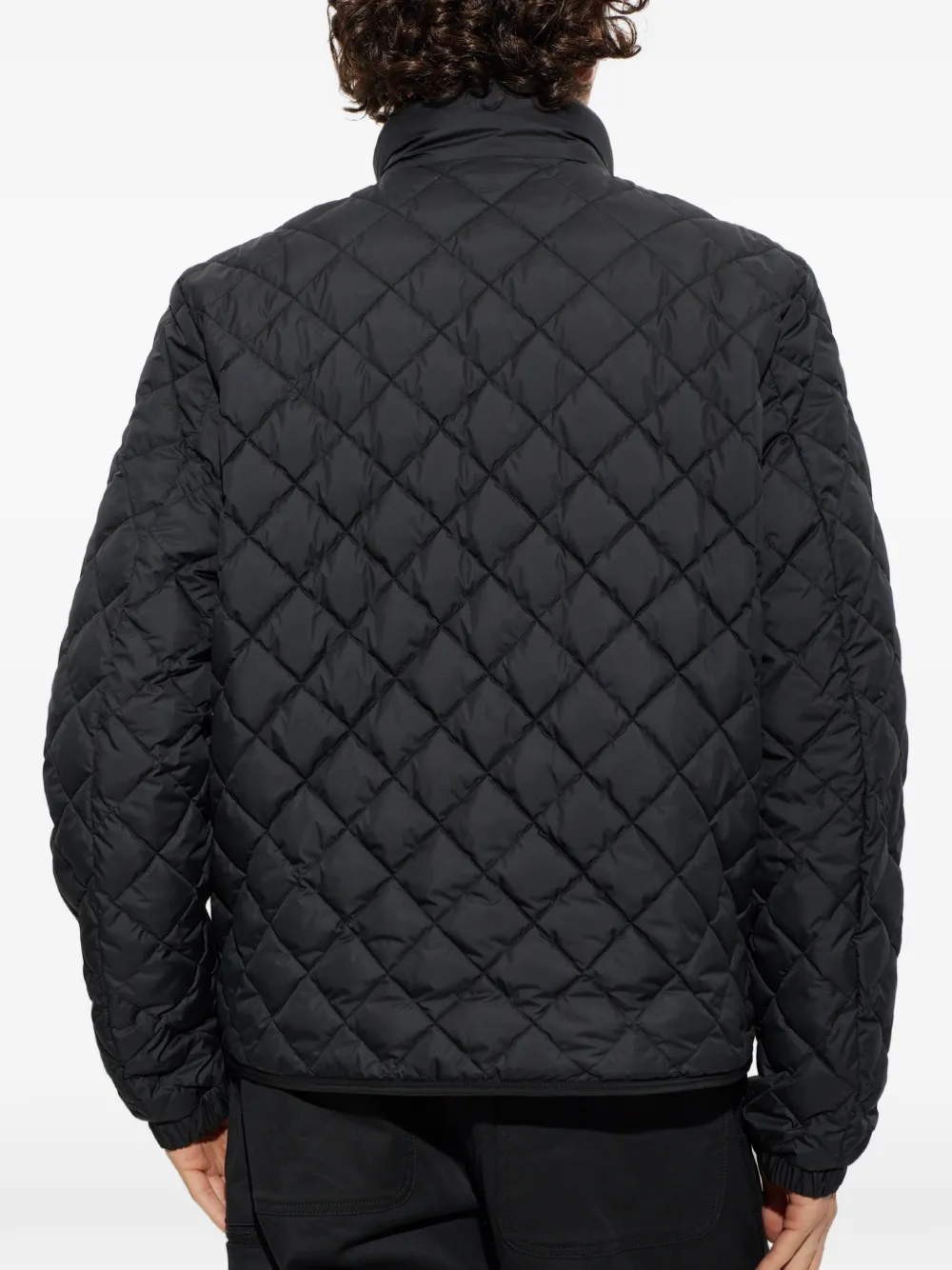 Moncler Delviane omkeerbaar gewatteerd donsjack Zwart