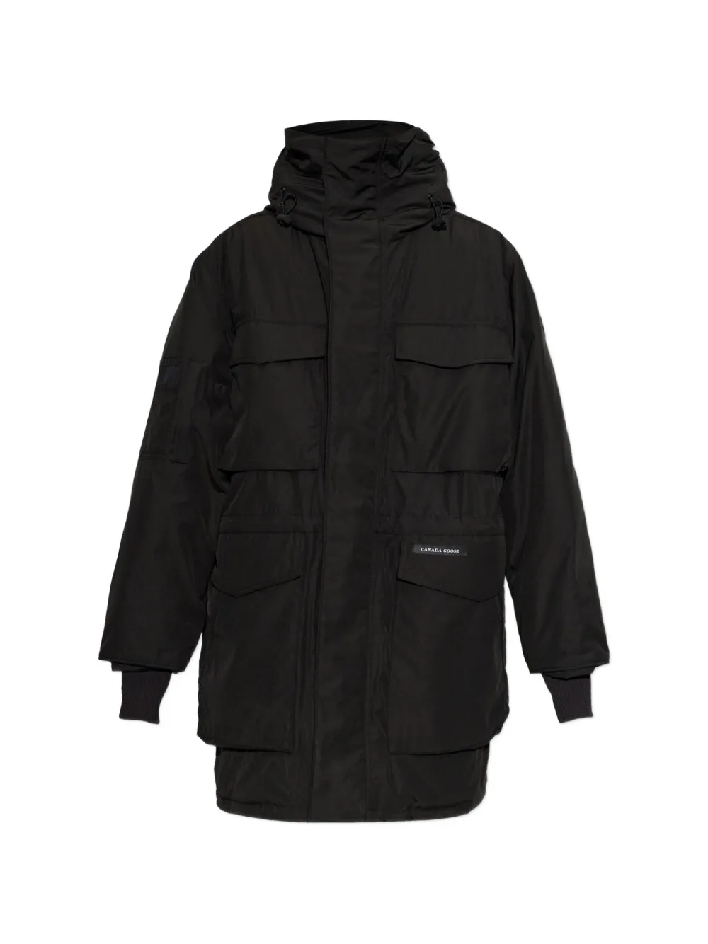 Canada Goose Erie quilted hooded coat - Schwarz