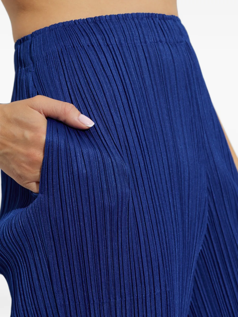 Pleats Please Issey Miyake Monthly plooibroek Blauw