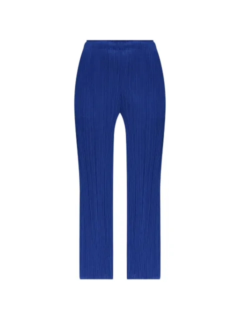 Pleats Please Issey Miyake Monthly pleated trousers
