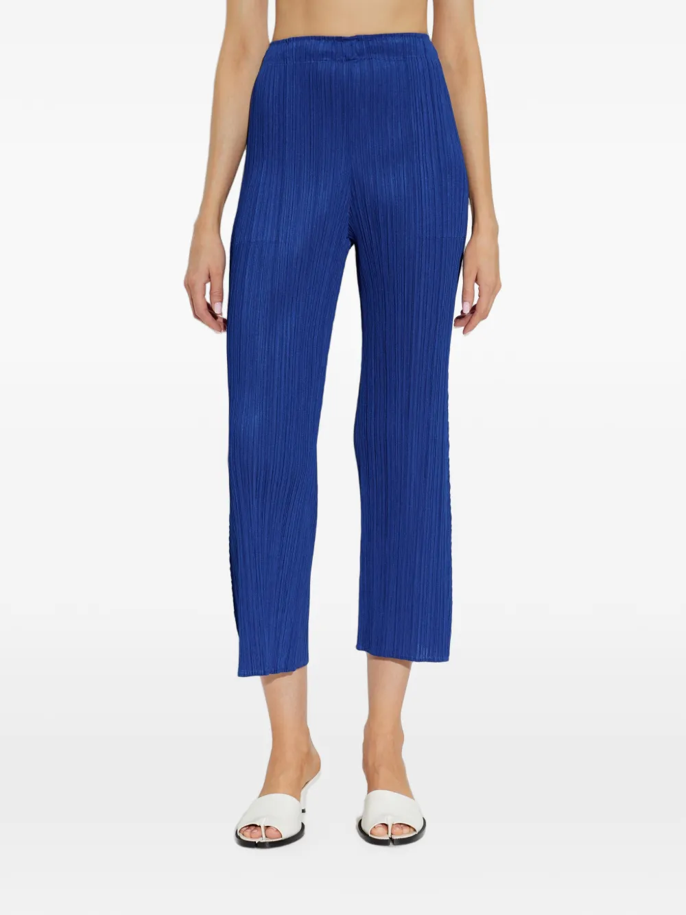 Pleats Please Issey Miyake Monthly plooibroek Blauw