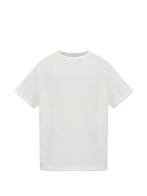 Yohji Yamamoto camiseta con cuello redondo