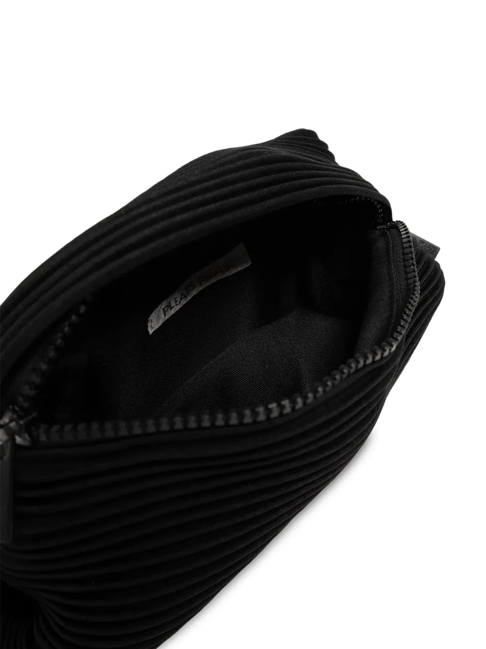 Pleats Please Issey Miyake Geplooide schoudertas Zwart