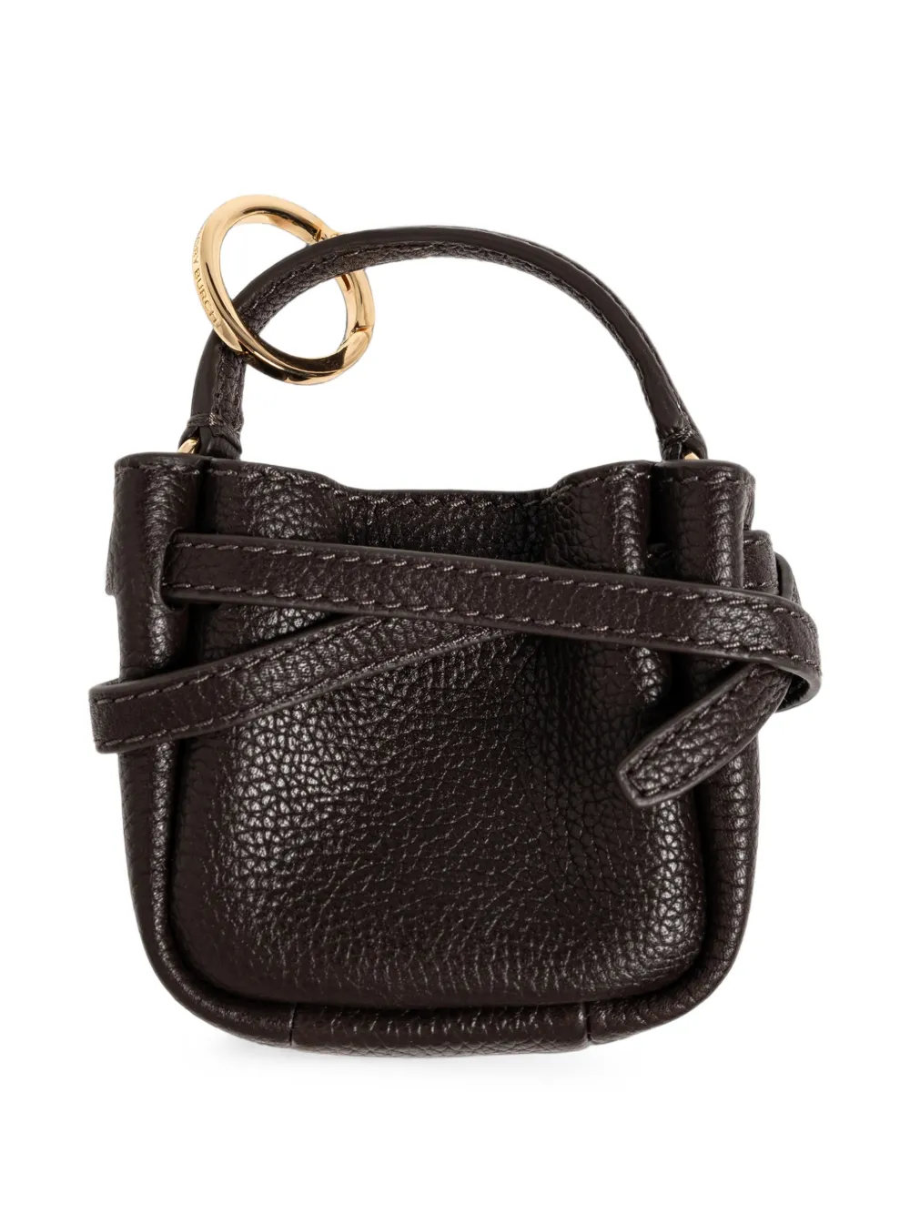 Tory Burch Romy bucket-tas met bedel Bruin