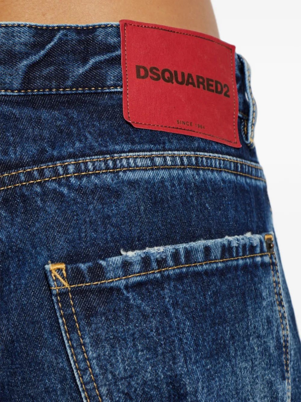 DSQUARED2 Ruimvallende jeans Blauw