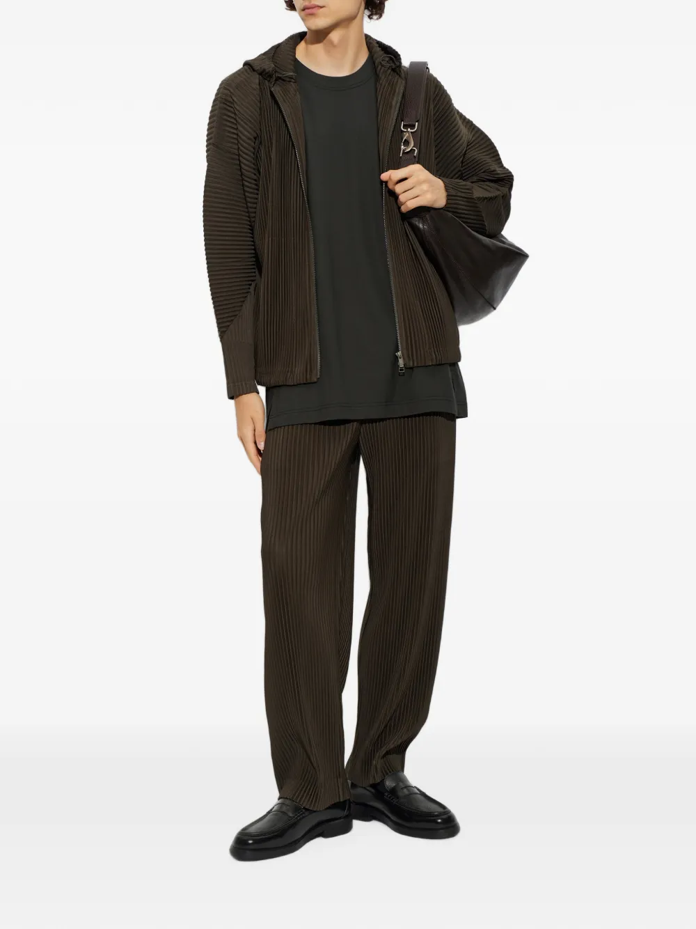 Homme Plissé Issey Miyake Mouwloze top Groen