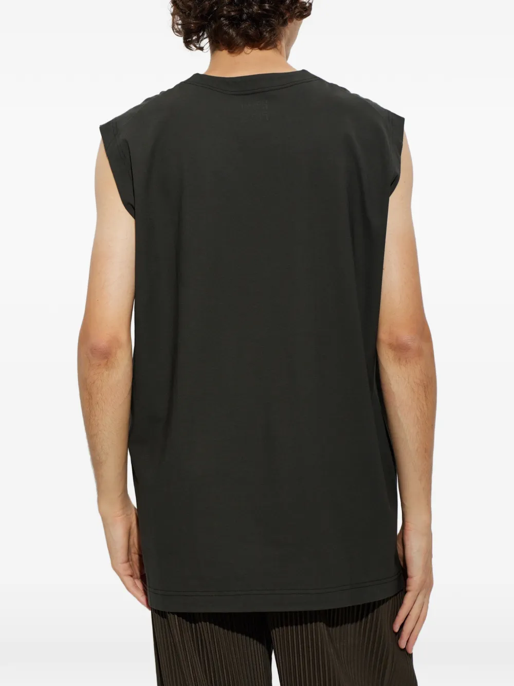 Homme Plissé Issey Miyake Mouwloze top Groen