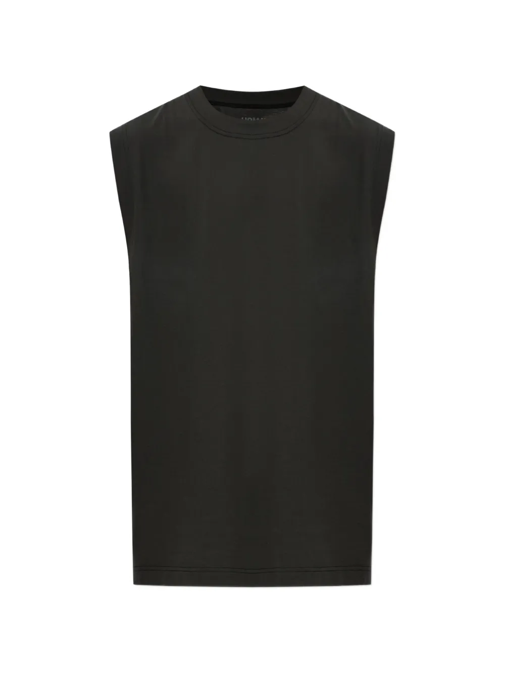 Homme Plissé Issey Miyake round-neck sleeveless top - Verde