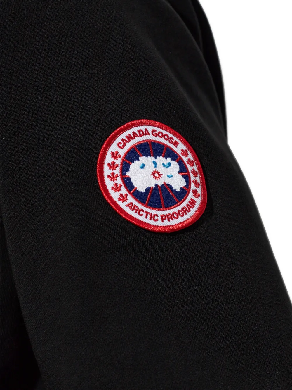 Canada Goose Loon sweater met logopatch Zwart