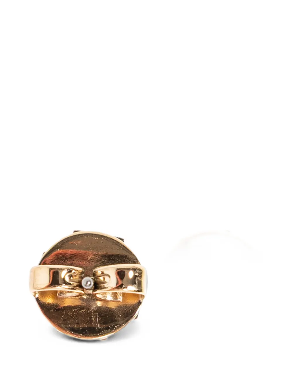 Tory Burch small Icon enamel stud earrings - Oro