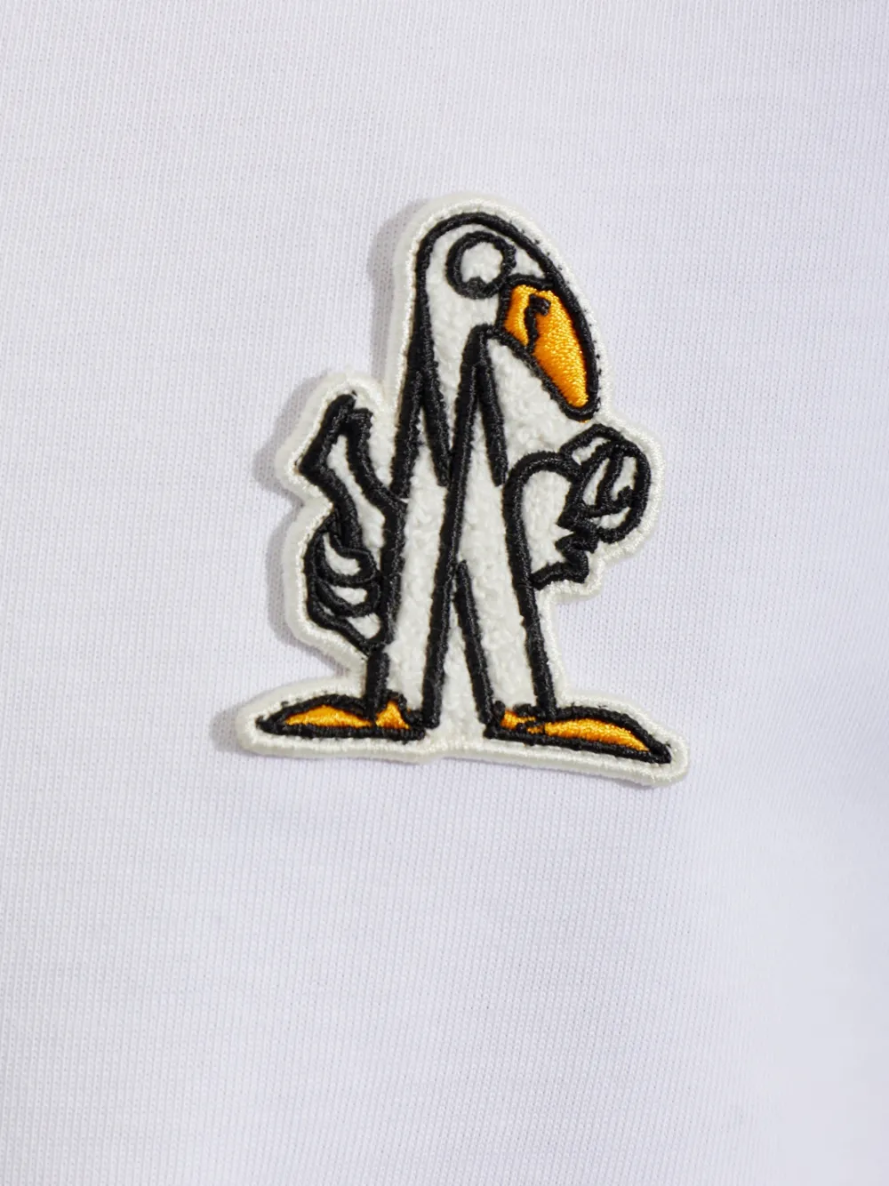 Moncler T-shirt met logopatch Wit