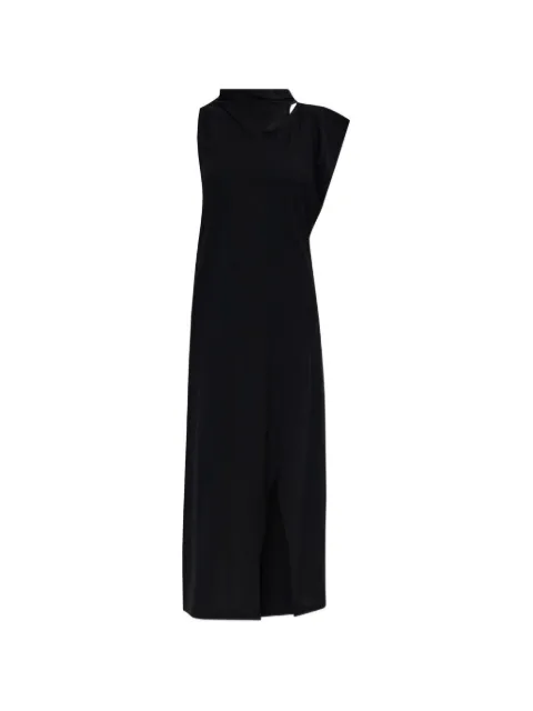Issey Miyake cut-out side-slit midi dress