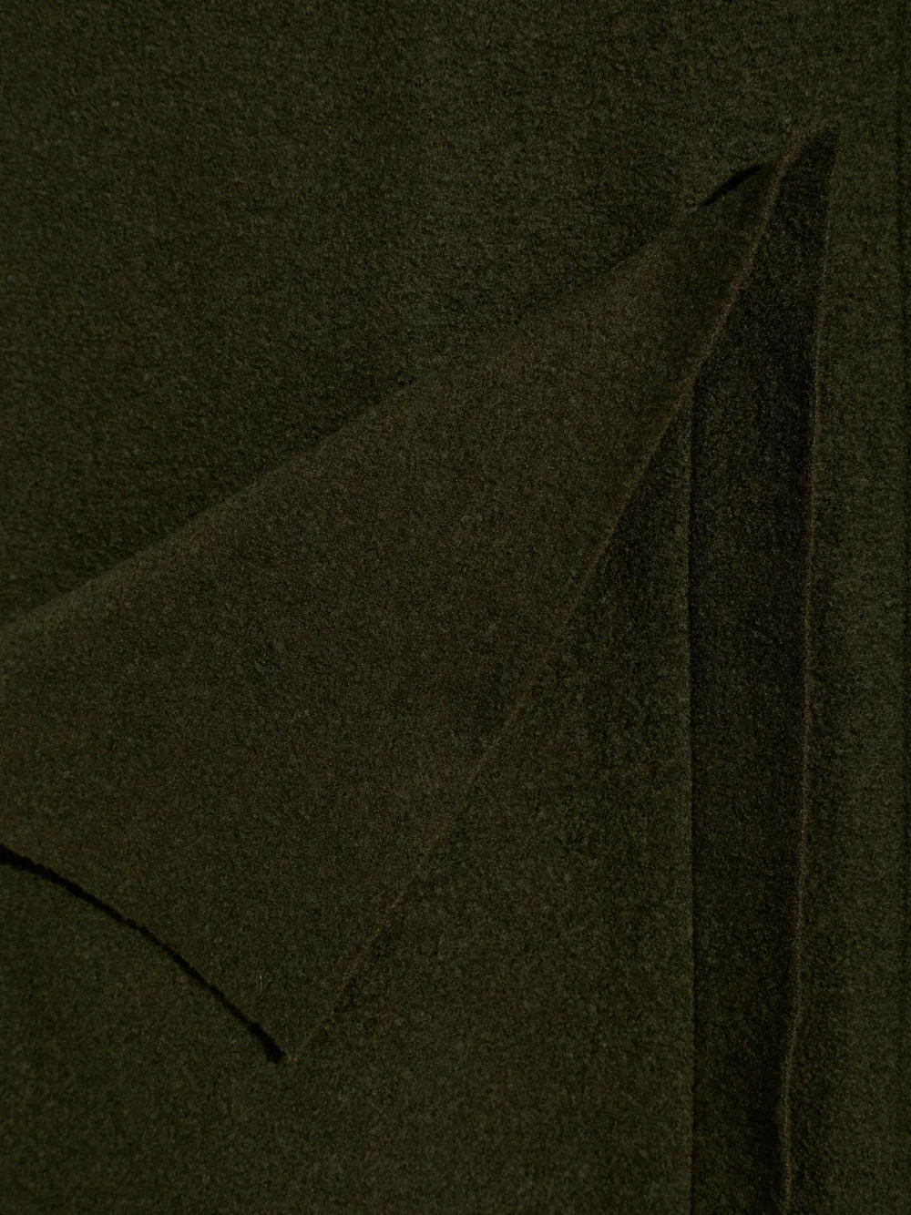 Yohji Yamamoto Jas met opstaande kraag Groen