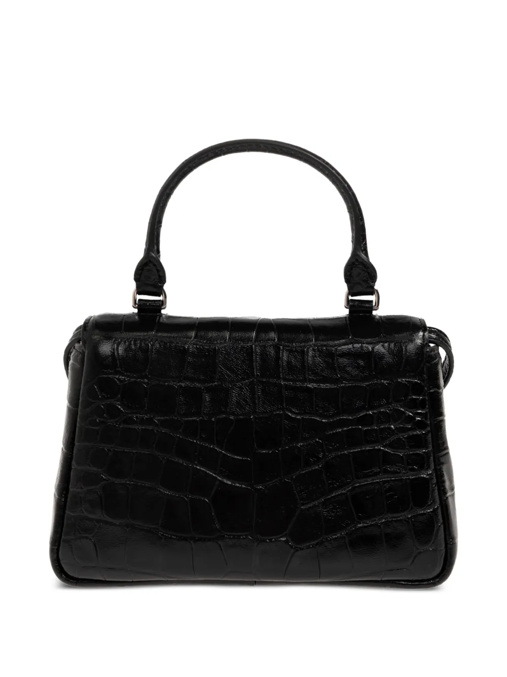 Tory Burch Charlie shopper met krokodillen-reliëf Zwart