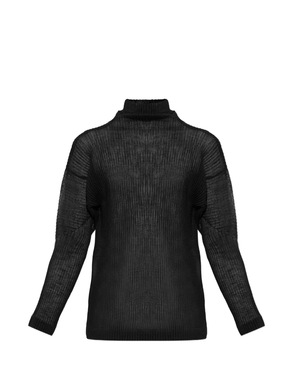 Homme Plissé Issey Miyake Coltrui met plooien Zwart