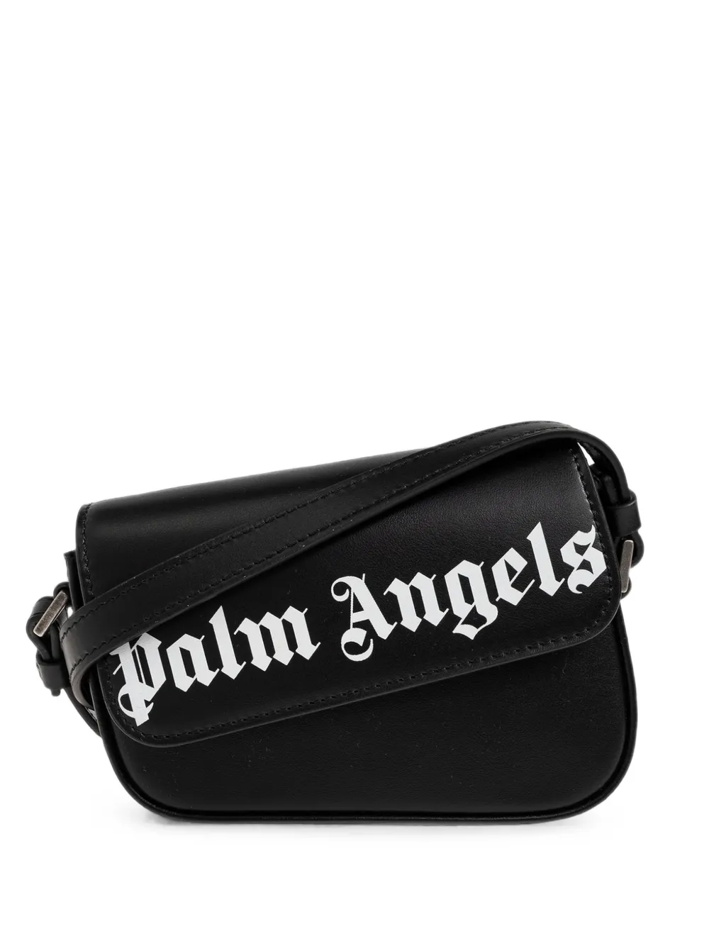 Palm Angels Crash leather mini bag - Nero