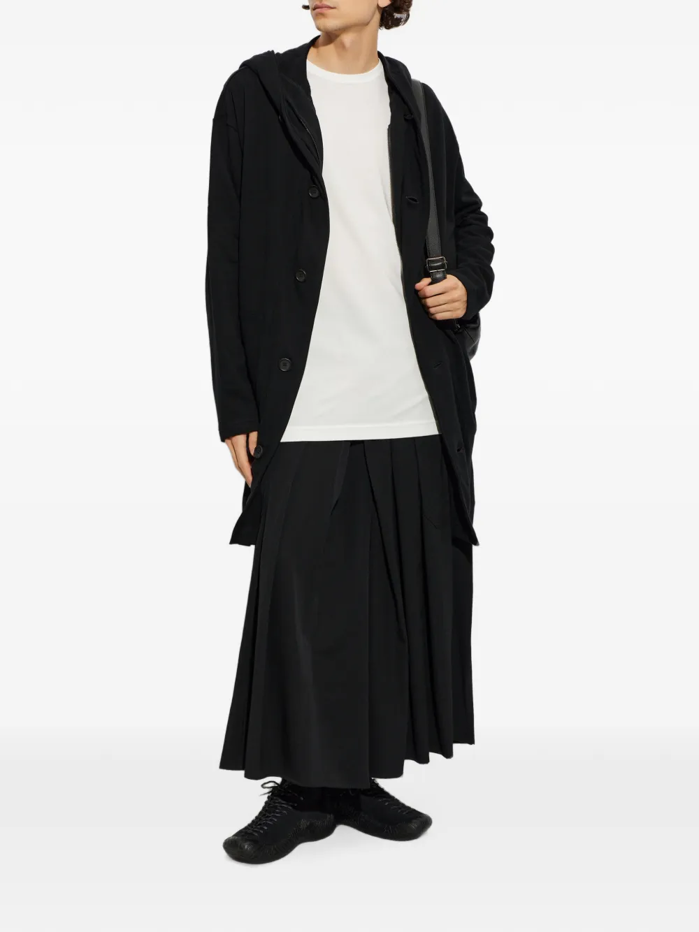 Yohji Yamamoto Button-up vest Zwart