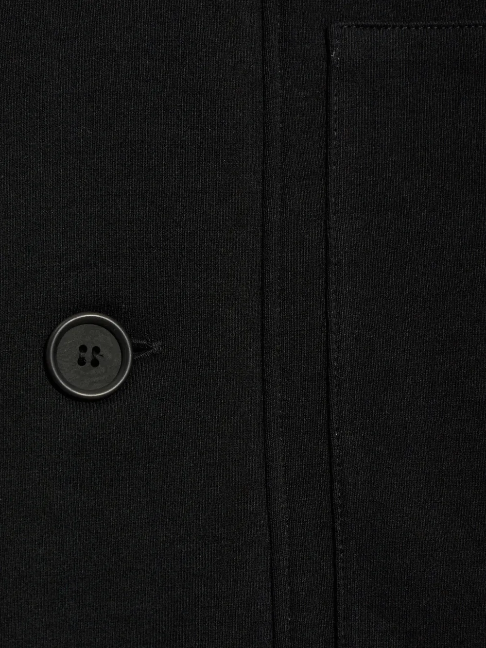 Yohji Yamamoto Button-up vest Zwart