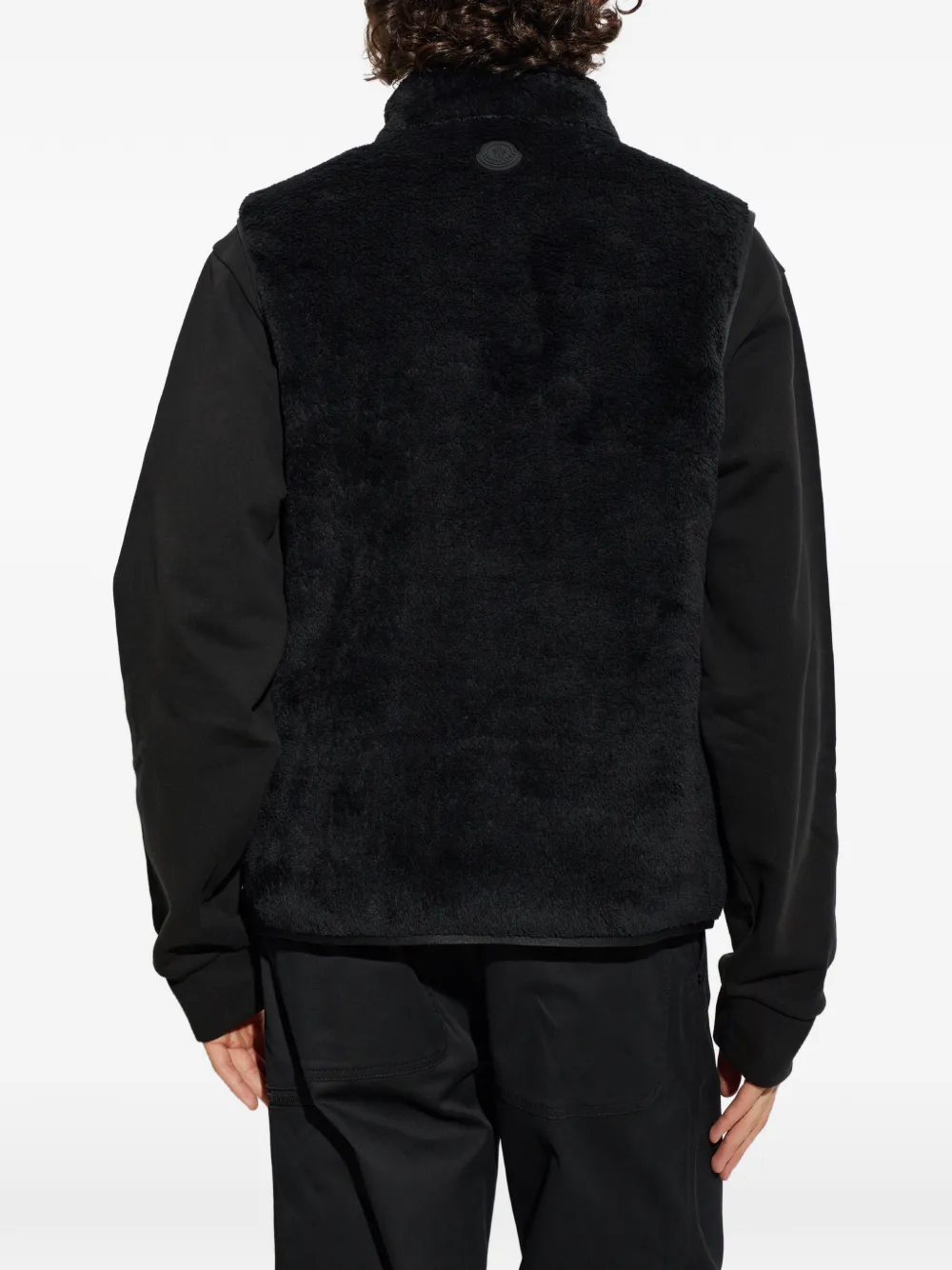 Moncler Fleece gilet Zwart