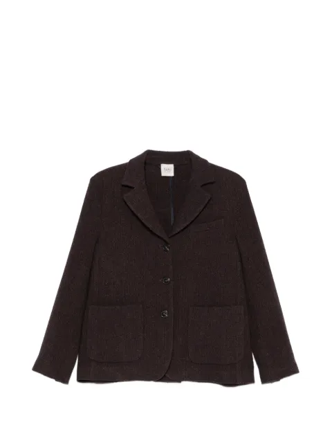 19.61 MILANO Anita herringbone-pattern blazer