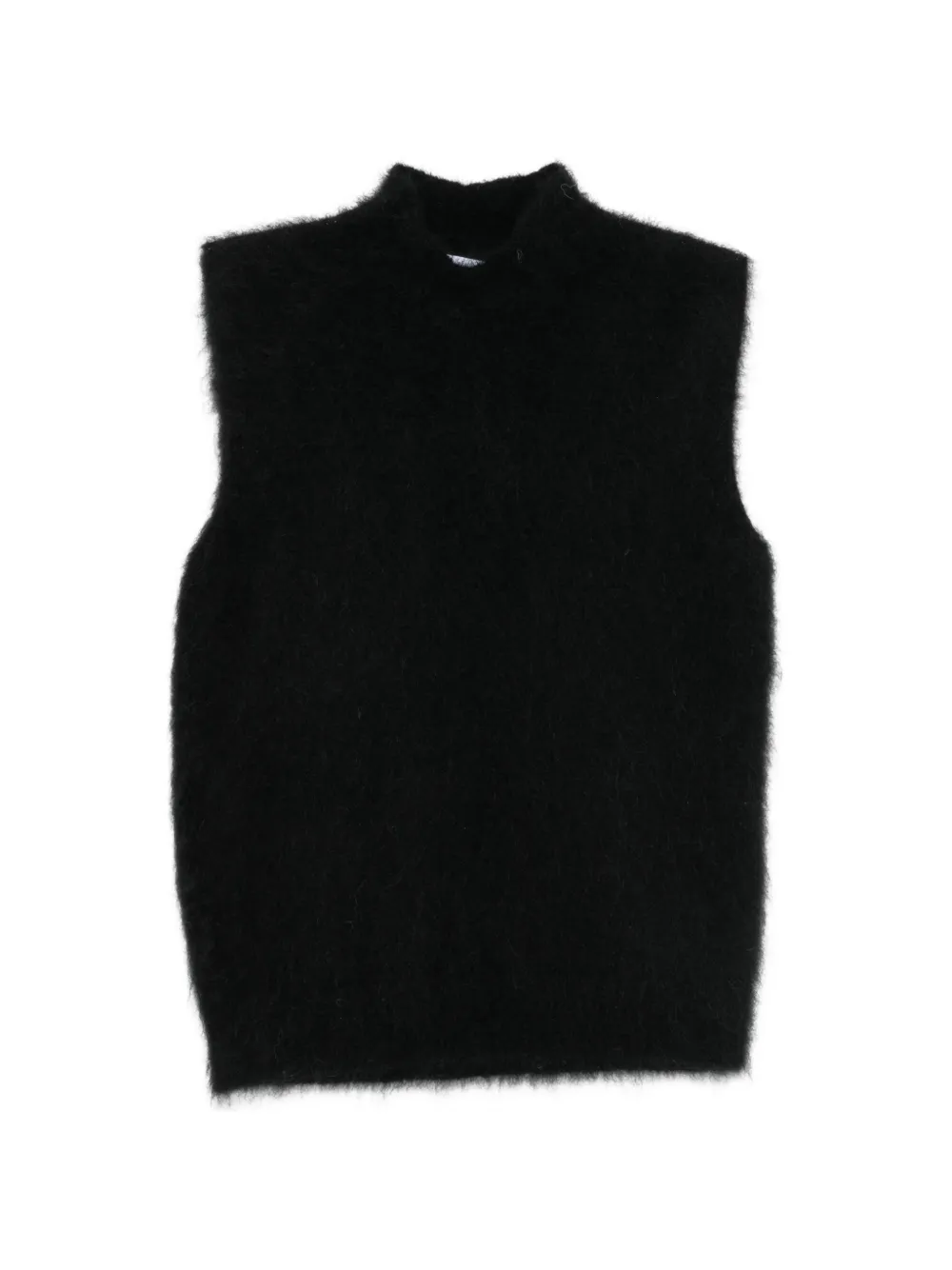 AROVESCIO brushed-finish sleeveless sweater